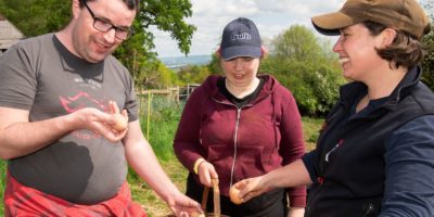 Grange Village Egg Share scheme celebrates 10,000 eggs!