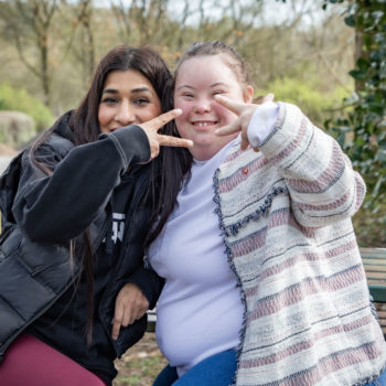 A Shared Lives carer and supported person