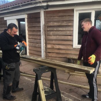Volunteers from Kingscott Dix Accountants