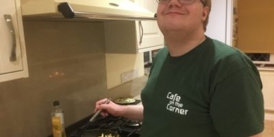 Jacob cooks up skills in Cafe
