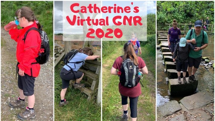 Catherine's Virtual Great North Run fundraising challenge