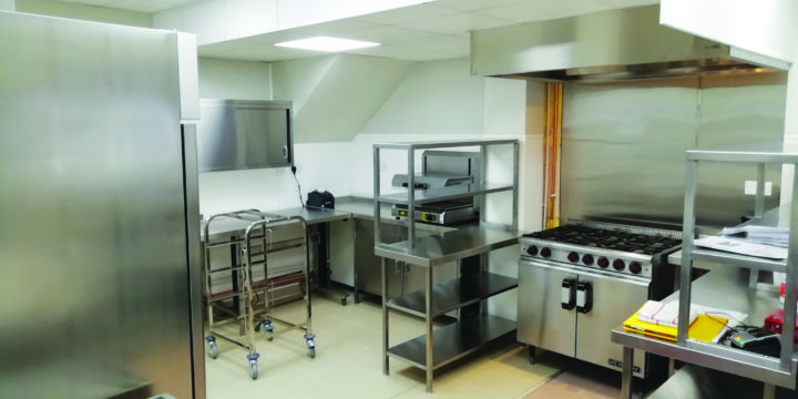 The refurbished Kingfisher Café looks amazing – and an accessible kitchen will make it easier to support people with a wider range of needs.