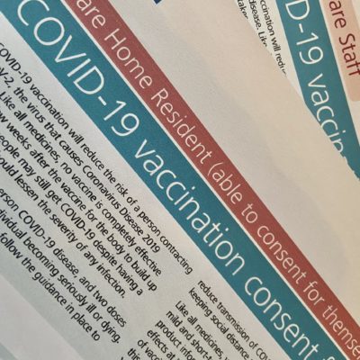 Covid vaccination programme rolled out at Ashfield House, Stourbridge and Botton Village