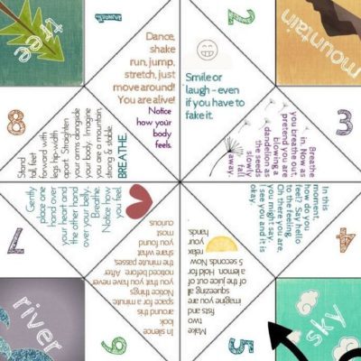How to make a Mindfulness Fortune Teller