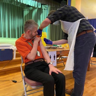 Trust promotes COVID-19 vaccination uptake to colleagues