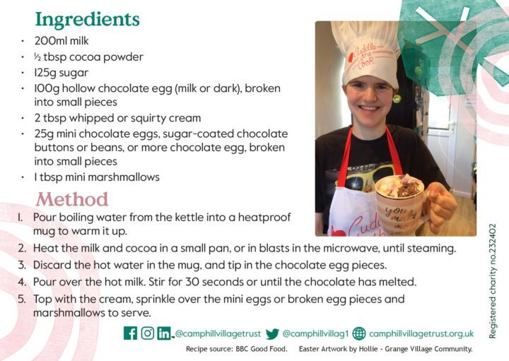 easter hot chocolate recipe