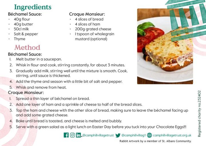 st albans croque monsieur recipe