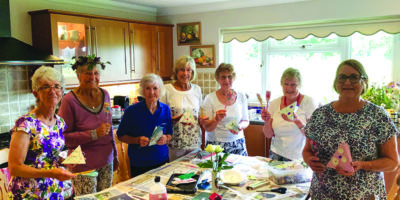 Crafternoon Tea brings out our creative side
