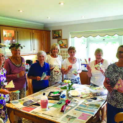 Crafternoon Tea brings out our creative side