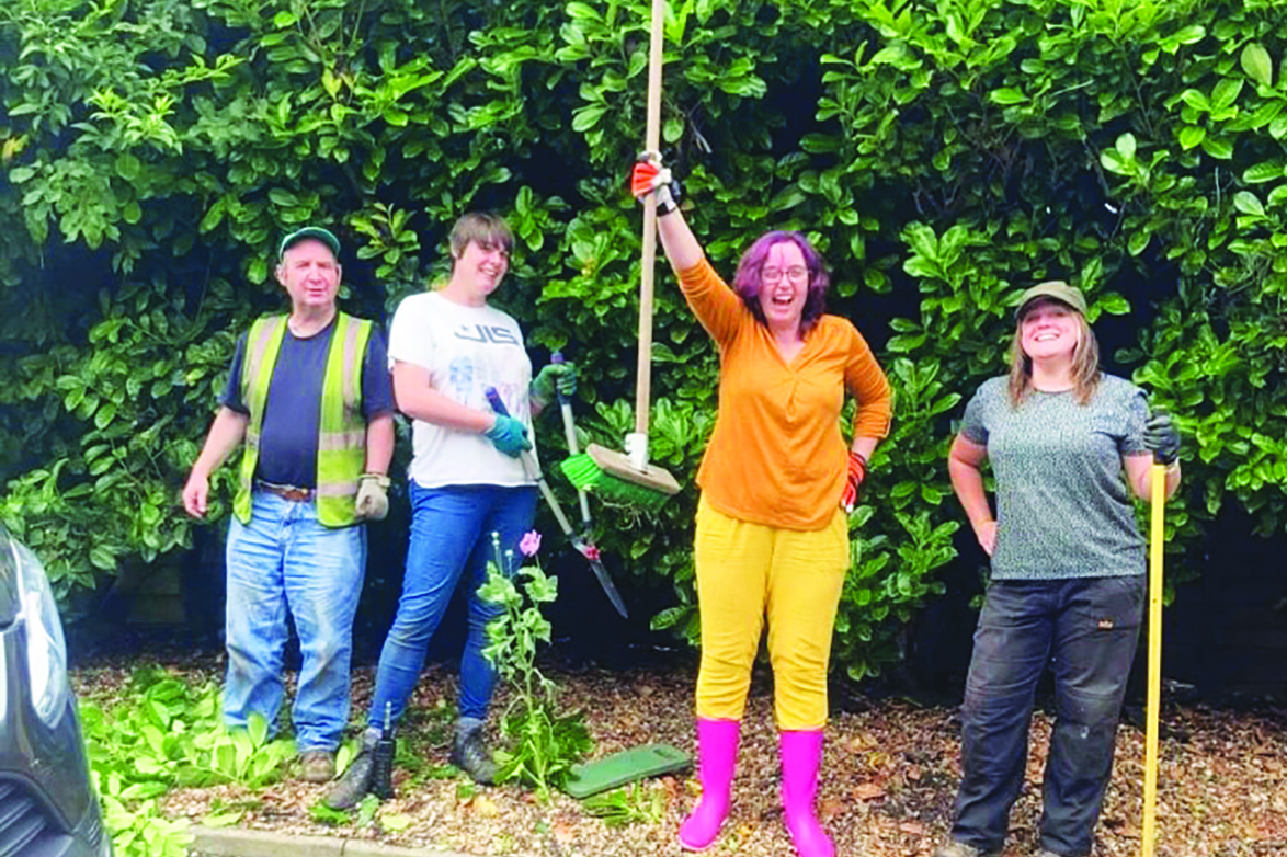 Ashfield Gardens volunteers