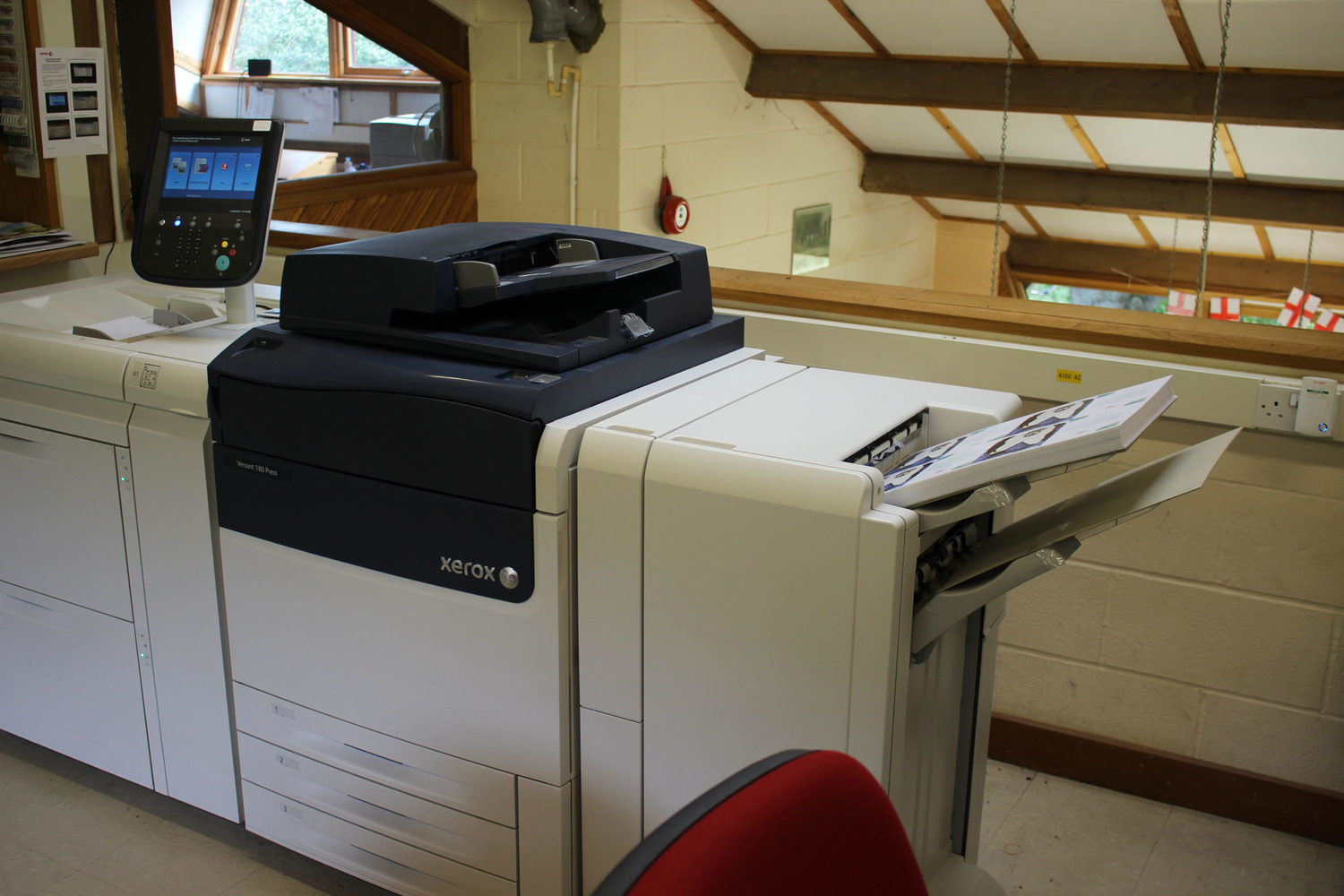 Printing the Christmas cards