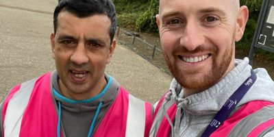 Luke is helping out – and feeling the benefits too