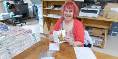Catherine is our Christmas card star!