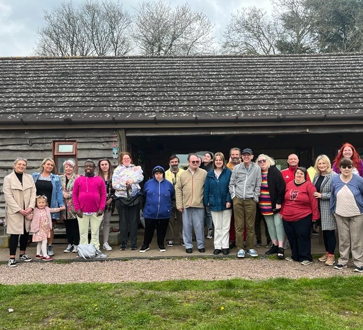 Local MP attends Easter lunch at Ashfield Farm & Gardens