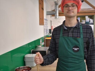 Howard cooking