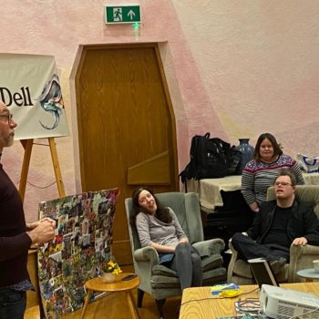 Our community having a co-production event