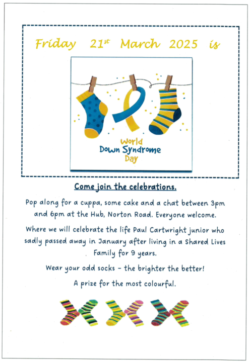 Stourbridge world down syndrome day event