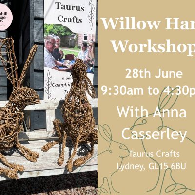 Taurus Crafts Willow Woven Hare Workshops