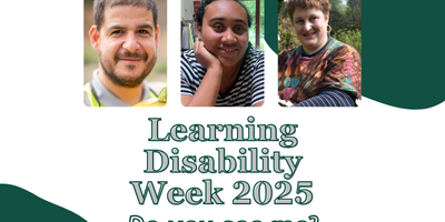 Learning Disability Week – Do You See Me?