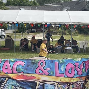 Peace and Love banner