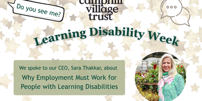 Why Employment Must Work for People with Learning Disabilities