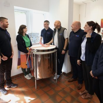 Bell group with Rebecca and the kiln