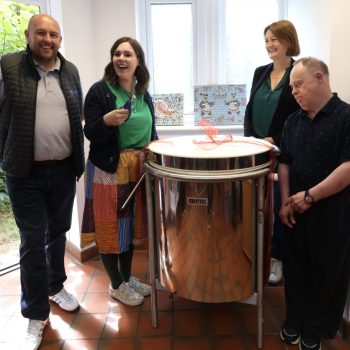 Kiln unveiling at the Croft
