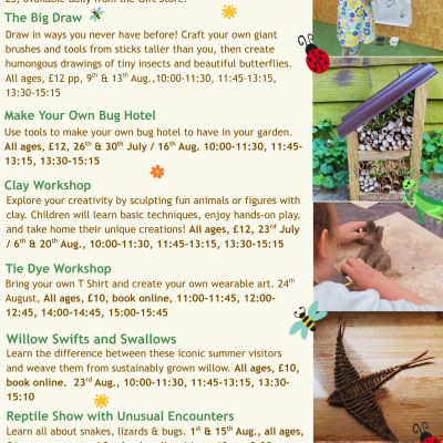 Summer Holidays at Taurus Crafts