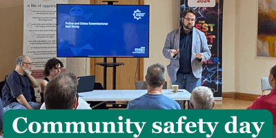 Community Safety Day at Larchfield