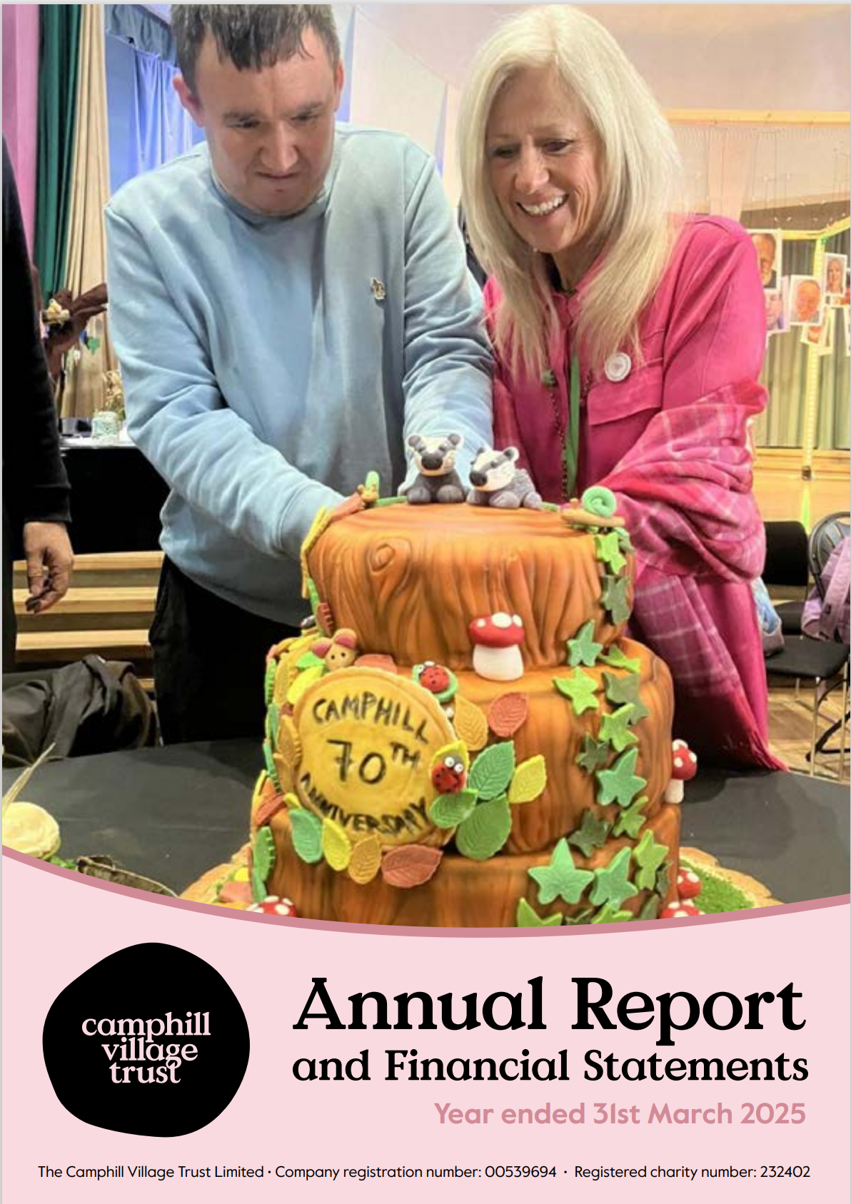 Annual report Annual report front cover