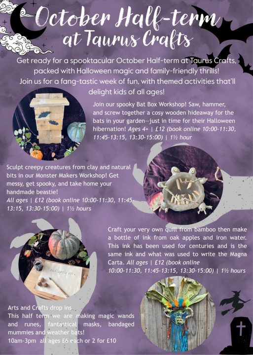 Taurus Crafts half term