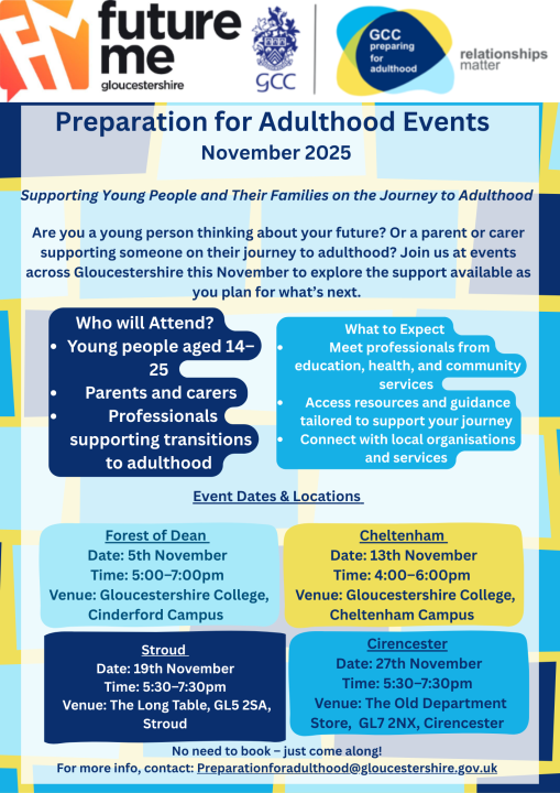 PfA event poster