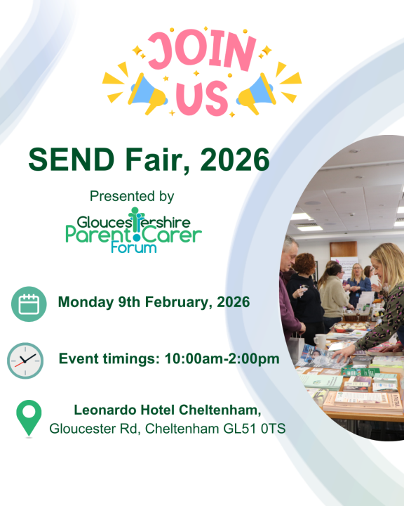 Poster for SEND Fair