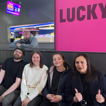 Shared Lives Champions together